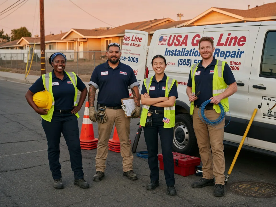 Gas Line Installation company in Houston, OH